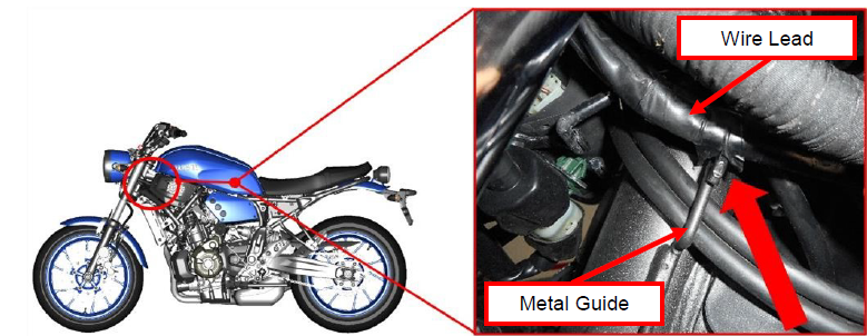 Yamaha Motor Australia Pty Ltd - YAMAHA XSR700  recall photo 1
